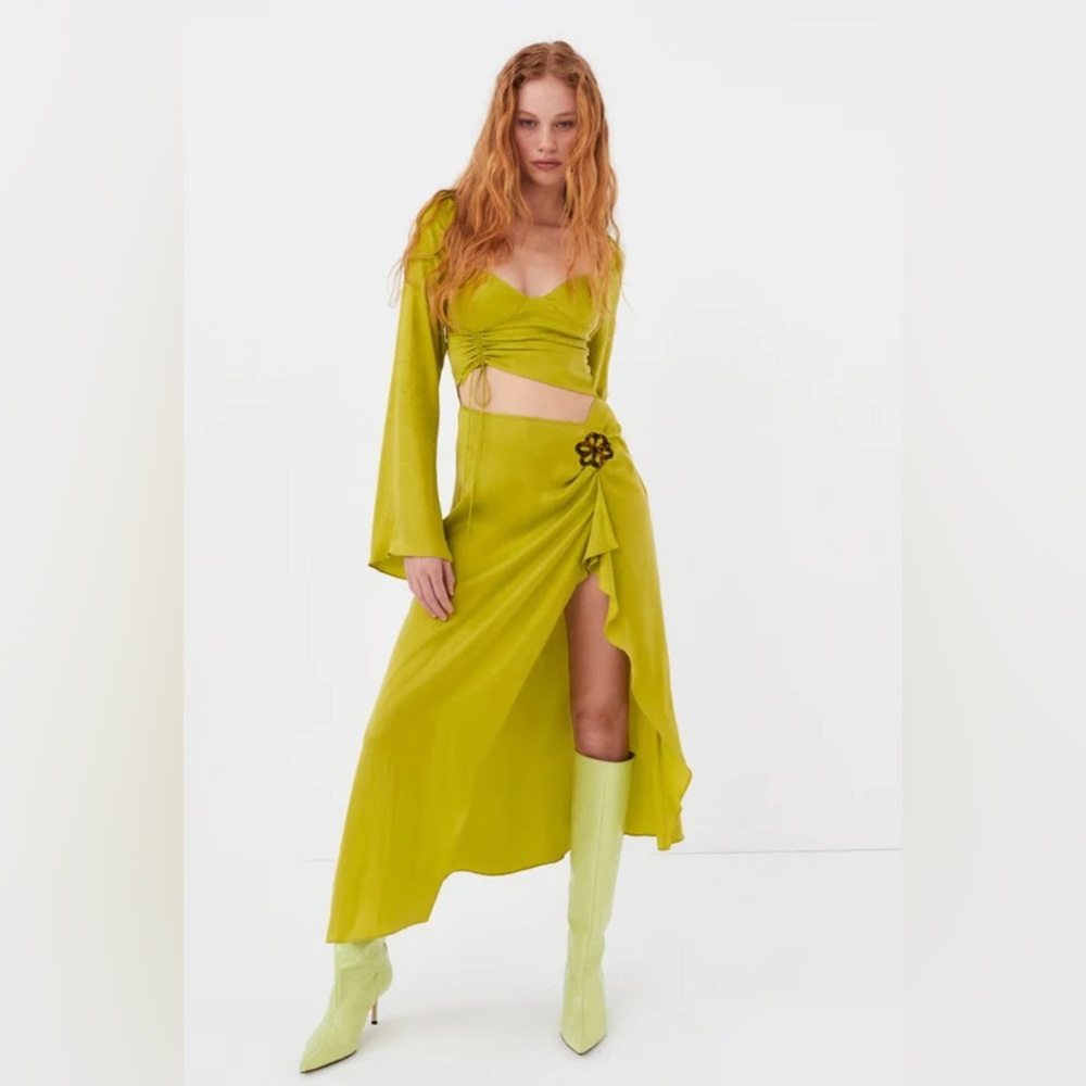 For Love and Lemons Allie Midi Dress